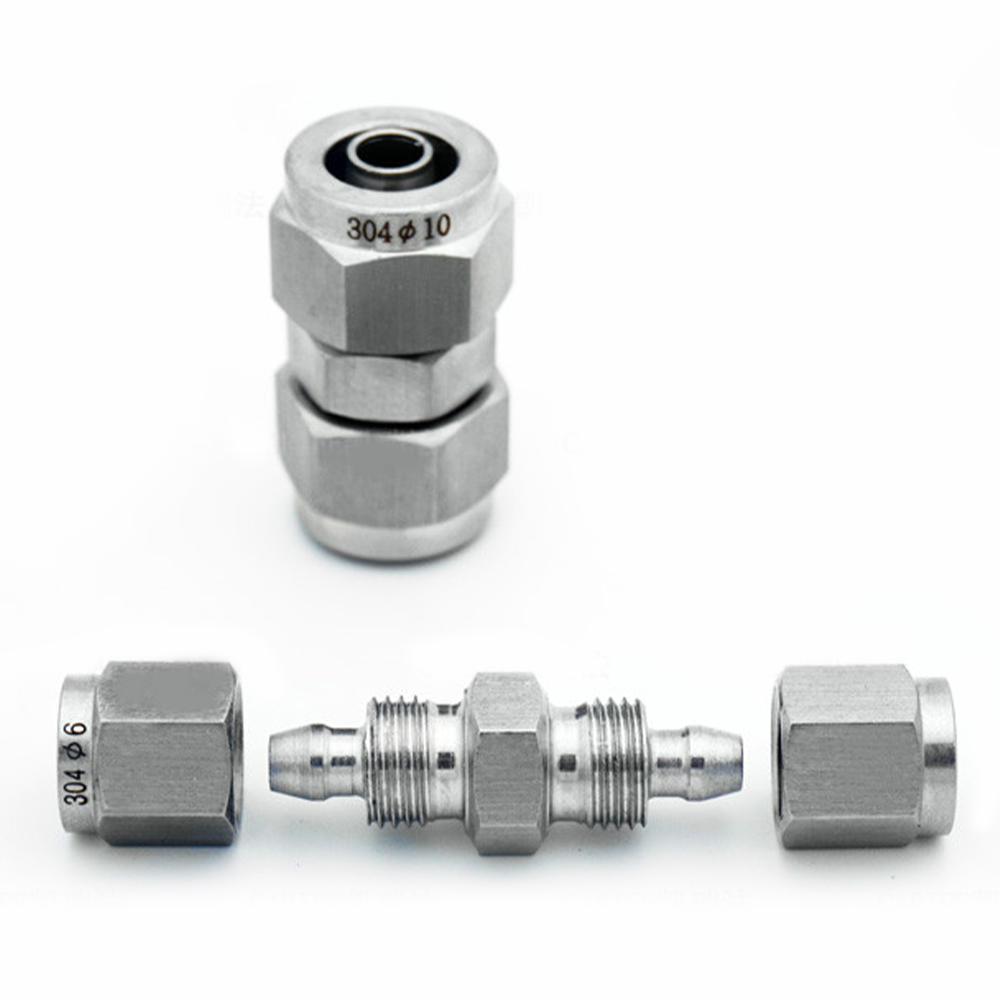 Compression Fitting Brass - Thép Không Gỉ 304 Bằng Khí